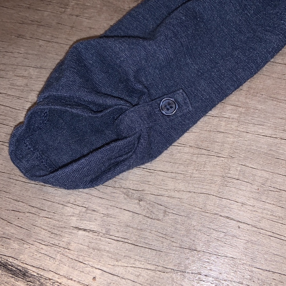 Girls Comfy Denim-Look Dress - Picture 5 of 6
